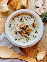 healthy mushroom soup aubrey s kitchen