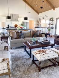 Harper Hill Country Living Room With