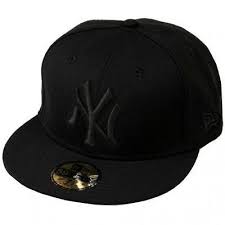 New Era New York Yankees Fitted Hat Mens Nea Nybk Black