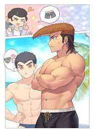 ishimaru kiyotaka, owada mondo, and oowada daiya (danganronpa and 1 more)  drawn by p3ta_(yio) | Danbooru