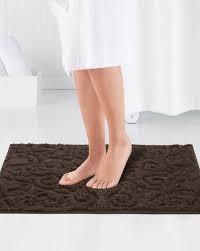 chocolate bath mats for home
