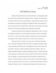 Example of a good formatting how to choose bright reflective essay topics? Good Introduction For Reflective Essay