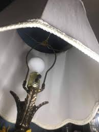 Buy Amber Glass Globe Table Lamp