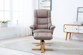 £3.72 a month for 4 years. Gfa Florence Swivel Recliner Chair With Footstool Earth Plush Fabric Cfs Furniture Uk