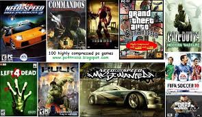 highly compressed pc games collection