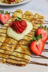 simple crepes with pancake mix
