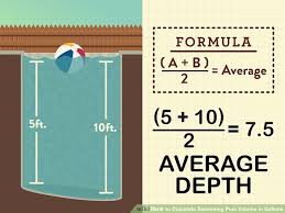 How To Calculate Swimming Pool Volume In Gallons With Cheat