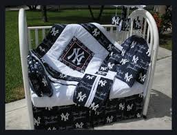 new york yankees crib bedding set