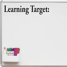 Learning Target Whiteboard Decal
