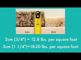 how much does granite weigh you