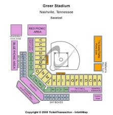 Greer Stadium Tickets And Greer Stadium Seating Chart Buy
