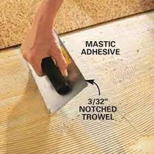 how to install cork tile flooring diy