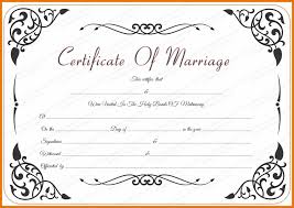Certificate Template Design Border Copy Border Editable Marriage