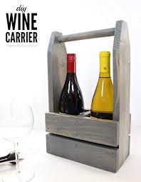 Diy Wine Carrier Free Plans Jaime