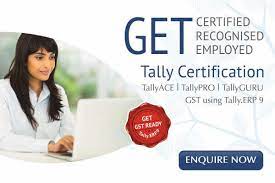 tally certification pop up banner
