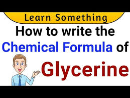 how to write chemical formula of