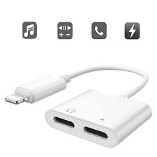 Lighting Splitter Adapter 2 In 1 Dual Lighting Headphone Audio And Charge Adapter Compatible With Iphone X 8 8 Plus 7 7 Plus Xs Xr Max Compatible Ios 11 Ios 12 White M10081 Walmart Com Walmart Com