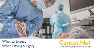 having cancer surgery