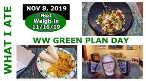 green plan on ww what i ate and how to