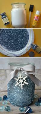 Sprinkle glitter on mod podge5. 40 Creative Diy Mason Jar Projects With Tutorials Listing More