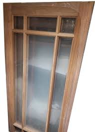 Unfinished Wood Glass Door Home Doors