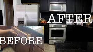 painting kitchen cabinets black home