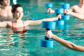 aqua aerobics mespil swimming pool