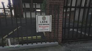 where is the impound in gta 5 location