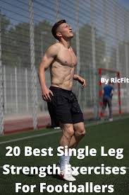single leg exercises for footballers