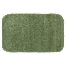 plush washable nylon bath rug