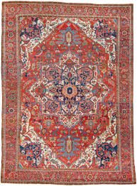 antique persian heriz oversized rug