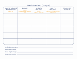Excel Template For Medication Schedule Beautiful 10 Best Of