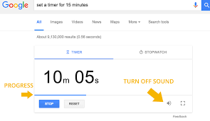 How To Set A 15 Minutes Timer Using Google Free Google