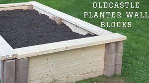 the oldcastle planter wall block is a