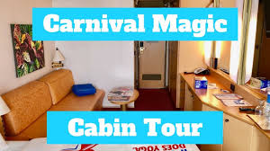 carnival magic balcony stateroom tour