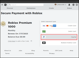 which payment method can i use on roblox