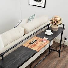 Vecelo Narrow Long Sofa Table 55 1 In