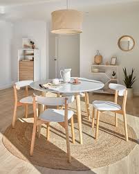 Oqui Round Extendable Mdf Table With