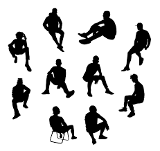 Eps, png and jpeg files are added of this people sitting silhouette ideal for men and women vector illustrations. 10 Man Sitting Silhouette Png Transparent Onlygfx Com