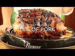 how to make roasted pork leg crispy