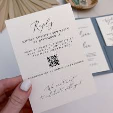 an rsvp qr code for your wedding