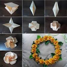 Cara membuat bunga dari kertas lipat origami #19 [author: Seni Membuat Bunga Kertas Fur Android Apk Herunterladen
