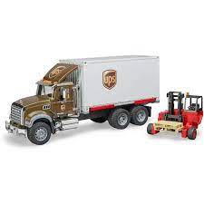 mack granite ups logistcs truck w