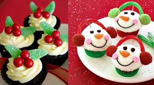 The presentation with the 'flower' on top looks great. Easy Christmas Desserts Xmasblor