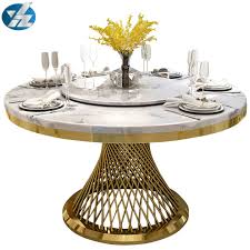 Luxury Dining Round Table With Stable