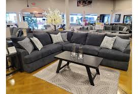 Stylish modern and traditional pieces in a fabric or faux leather sectional allow you to update a living area in no time. Lane 8046 8046 2pc Sectional 2pc Sectional Sofa In Surge Charcoal Del Sol Furniture Sectional Sofas