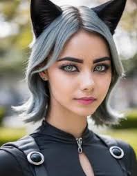 cat noir cosplay female face swap