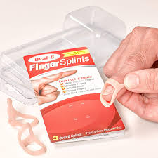 3 Point Products Oval 8 Finger Splint Graduated Set Sizes 6 7 8