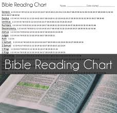 Bible Reading Chart Lesson Book Ministries