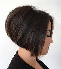 Here we have another image short bob haircuts with bangs for fine hair featured under short stacked bob haircut with bangs. 43 Stacked Bob Haircuts That Will Never Go Out Of Style Page 2 Of 4 Stayglam